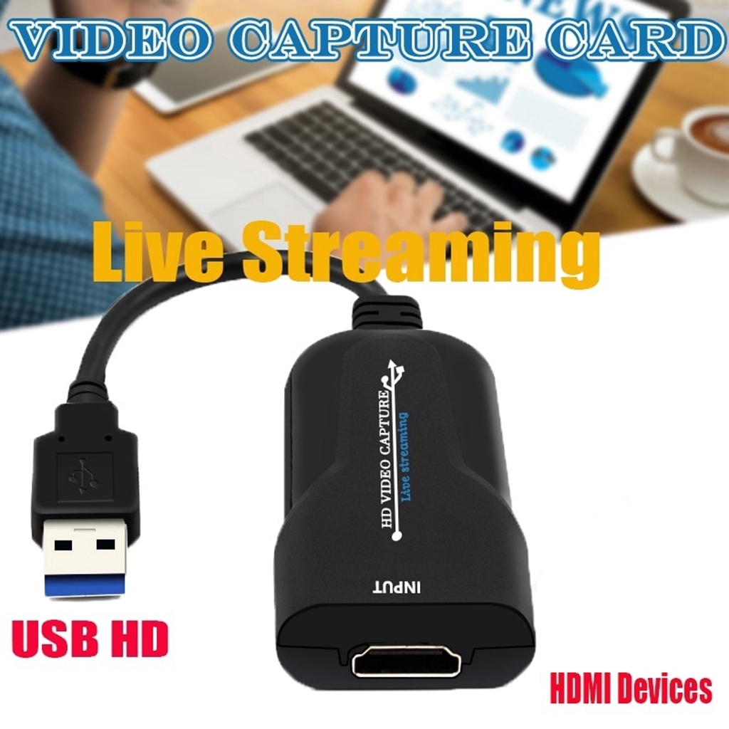 4k Hdmi To Usb 3 0 Video Capture Card Grabber Phone Game Record Box For Pc Live Streaming Shopee Philippines