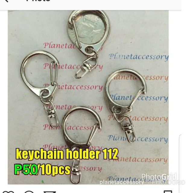 keychain photo holder