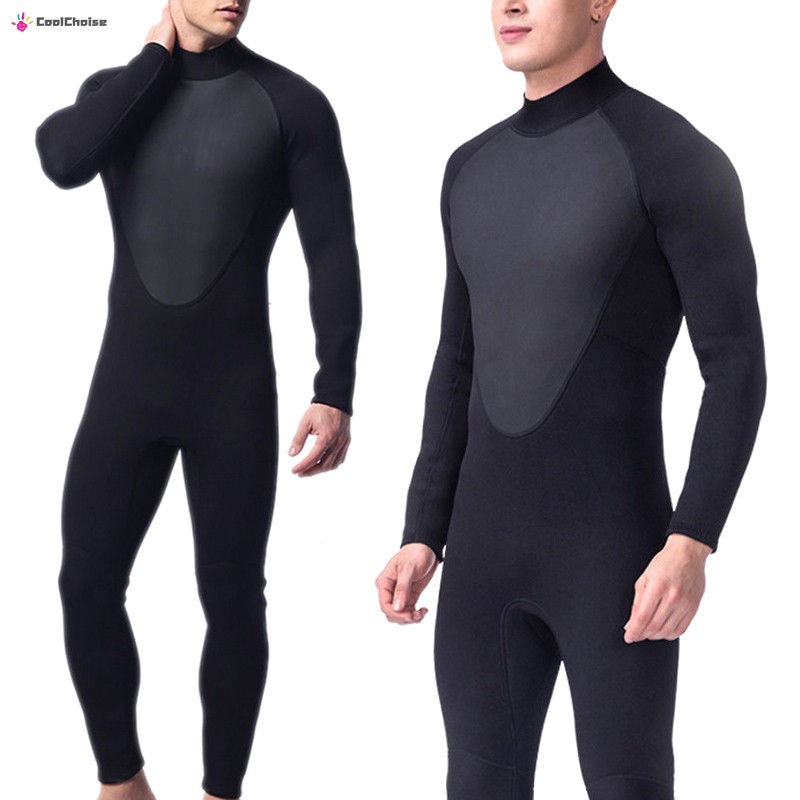 Neoprene Men Full Bodysuit Wetsuit 3mm Scuba Diving Thermal Full Suit