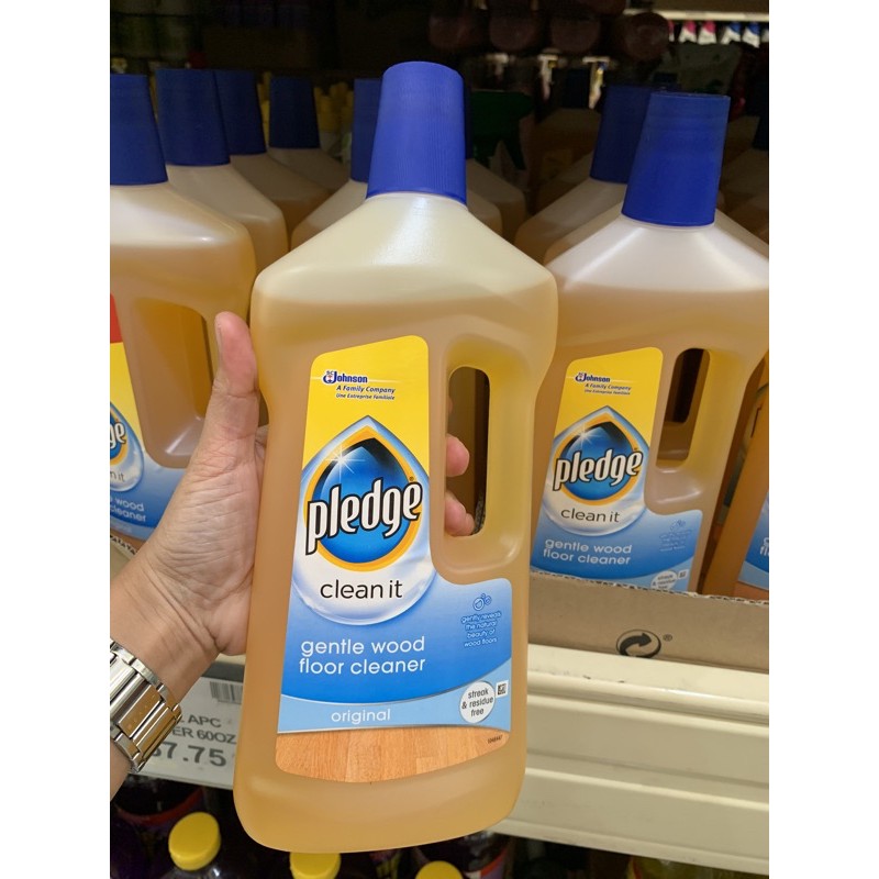 Pledge Gentle Wood Floor Cleaner 750ml Shopee Philippines