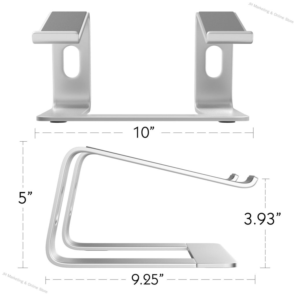 Laptop Riser Stand Universal Detachable Portable Aluminum Alloy