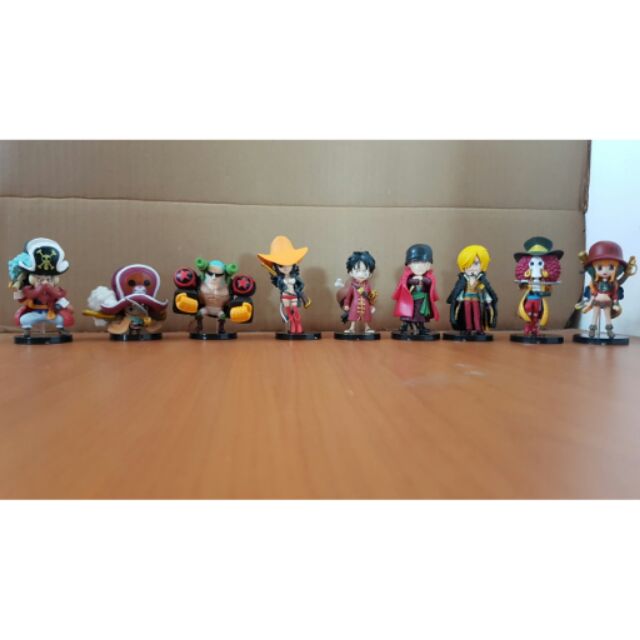 Luffy One Piece Cake Topper Toy Figure 9pcs Shopee Philippines