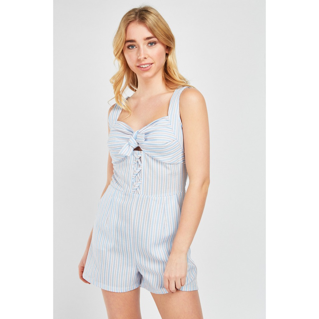 light blue playsuit