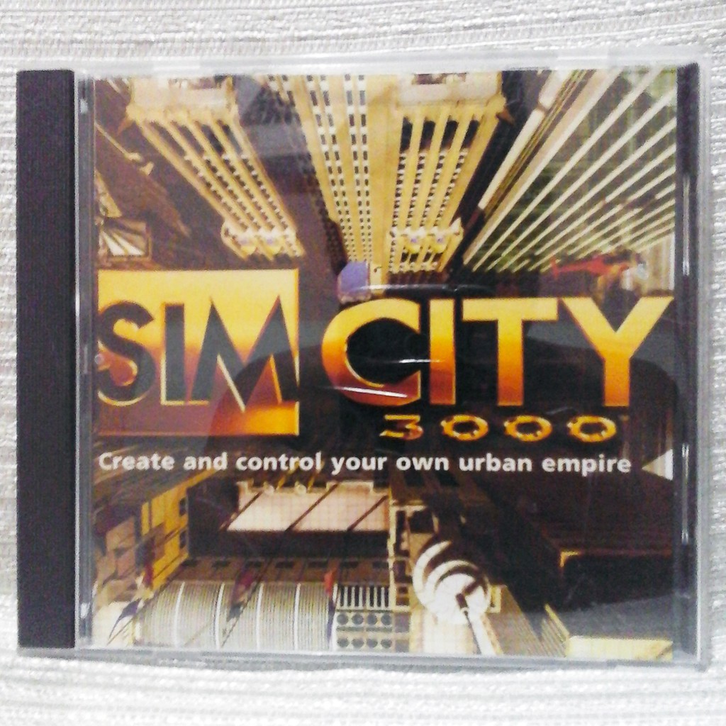 Simcity 3000 Sim City Pc Video Game Windows 95 98 Shopee Philippines