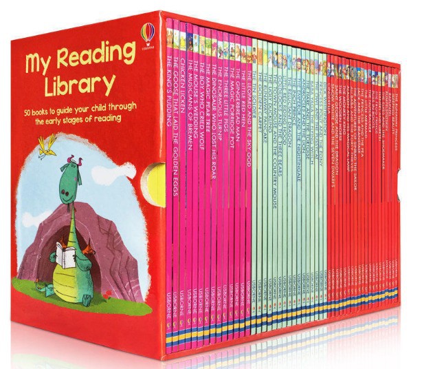 My Second Reading Library Usborne Children Fairy Tale Story Books set of 50