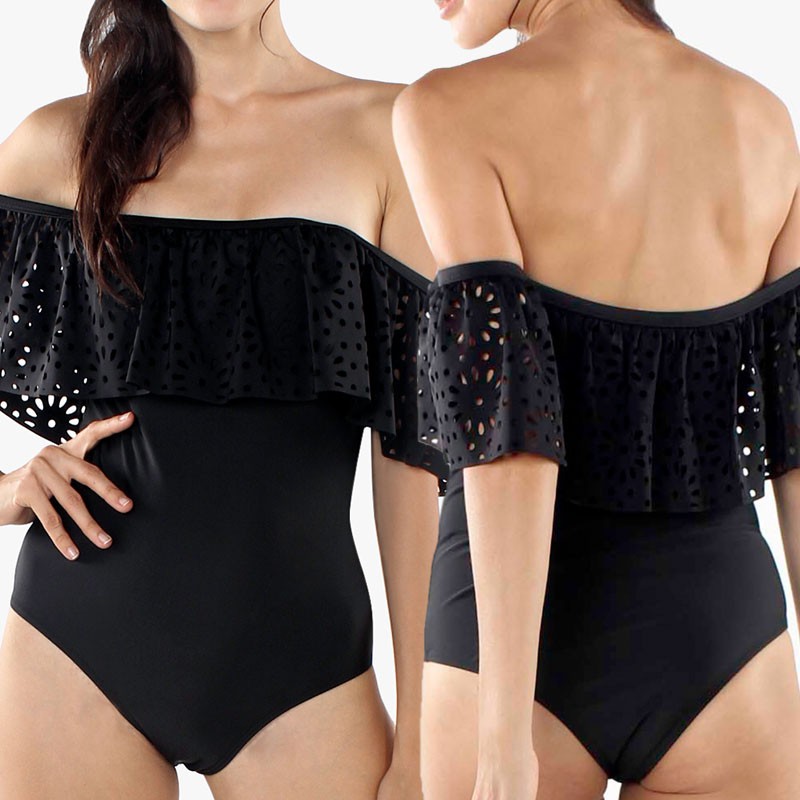 laser cut swimwear