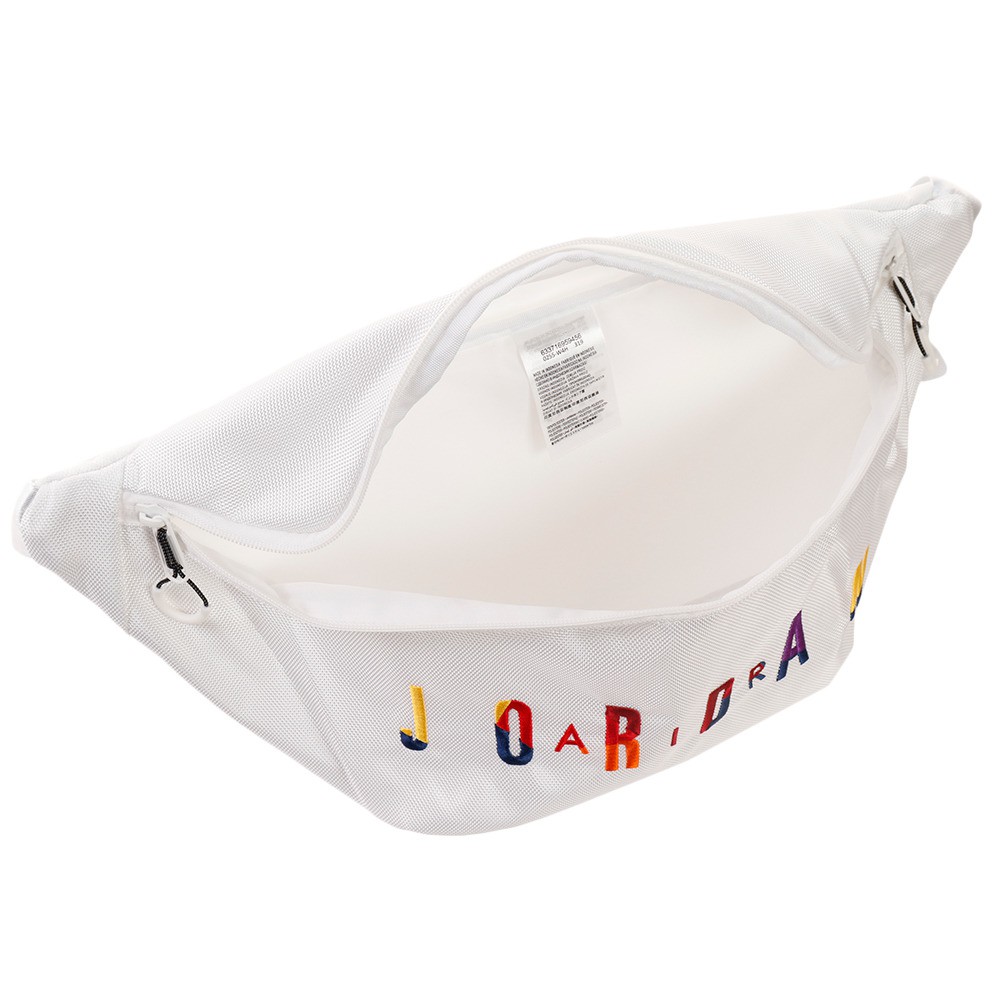 white jordan crossbody bag
