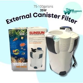 Sunsun External Filter HW-303B Canister With Pump 35 Watts 1400 L/H For Aquarium Aquascape