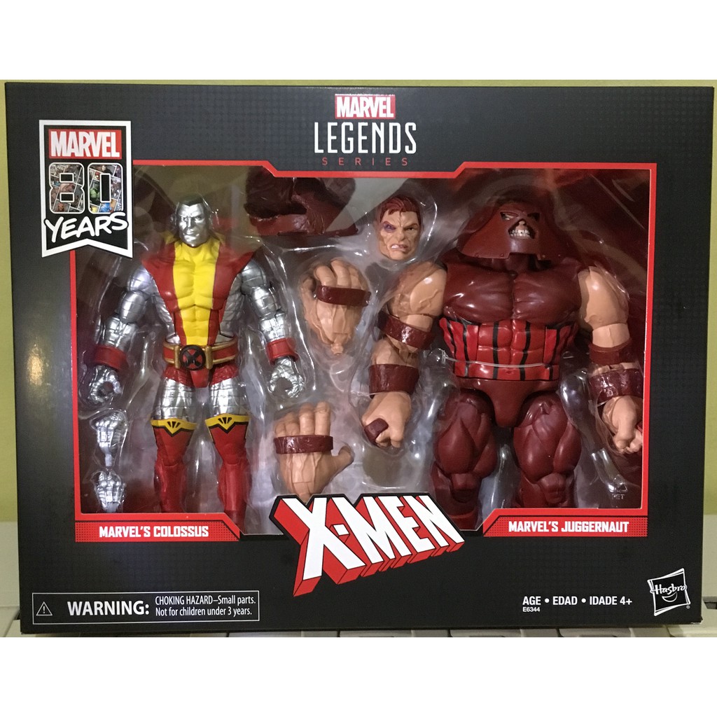 marvel legends juggernaut colossus 2 pack