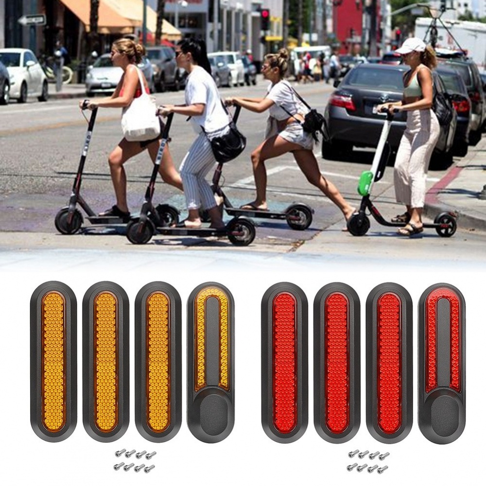 40 Autocollants Réfléchissants Sécurité Pour Trottinette électrique – Compatibles Xiaomi M365, Pro, 1S, Ninebot Max G30, E22, ES2, ES1 – Rouge Et Bleu, PVC Imperméable