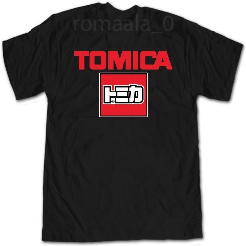 Printed Fashion Tee Tomica Diecast Car Logo Summer Hipster Cotton Hot ...