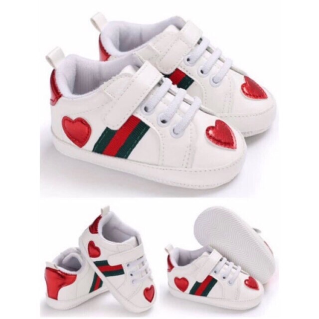 baby white sneakers