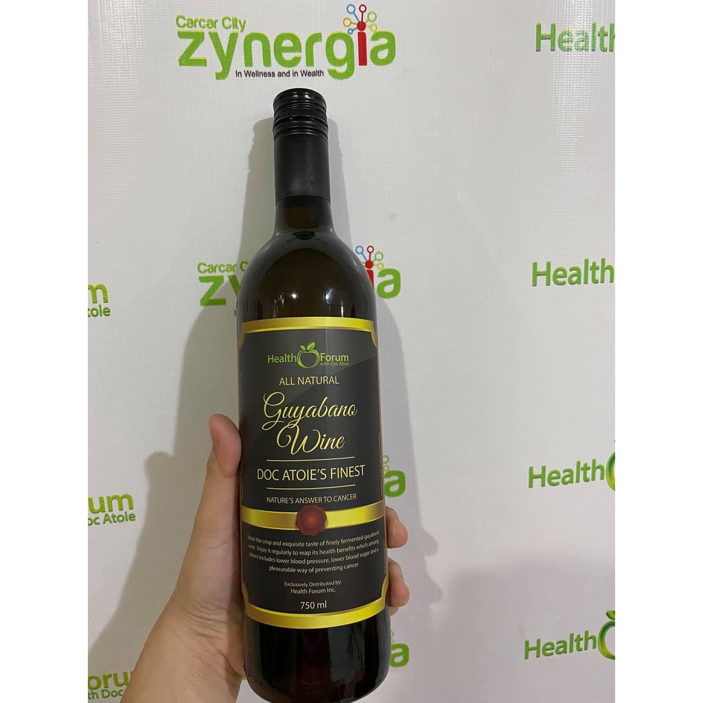 Zynergia All Natural Guyabano Wine Doc Atoie S Finest Shopee Philippines