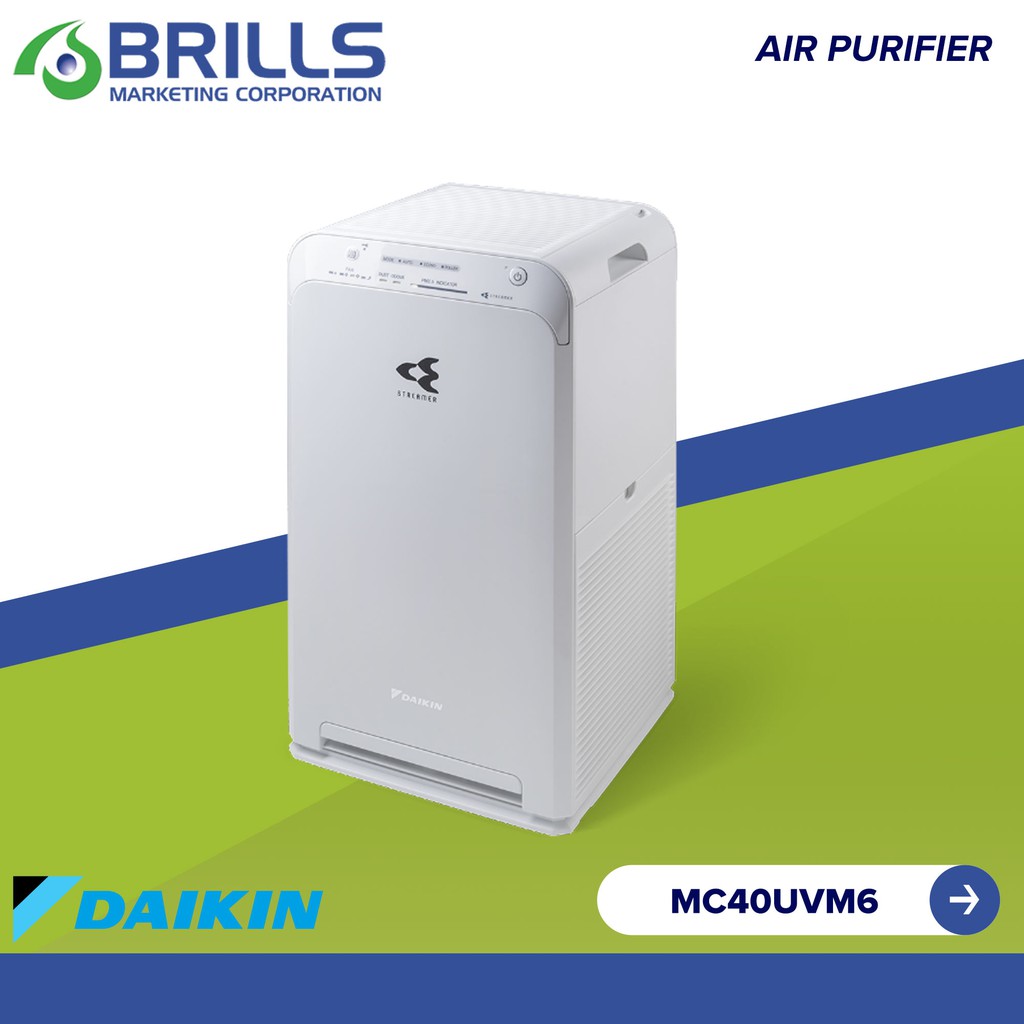Daikin Mc Uvm Air Purifier Streamer Technology Shopee Philippines