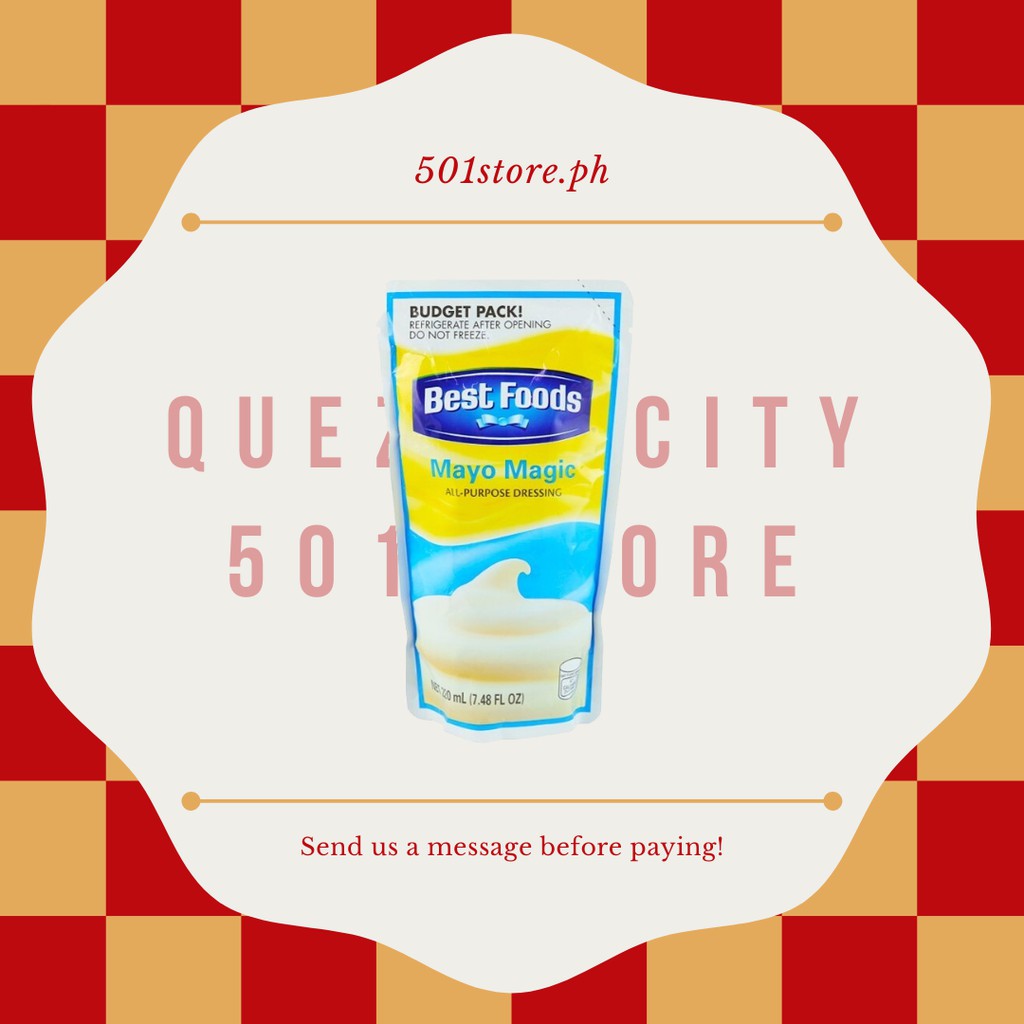 Best Foods Mayonnaise Mayo Magic 220mL Shopee Philippines