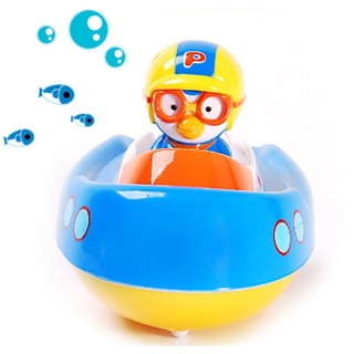 [Pororo] Spring Water Play Bath Toy Pororo Boat / No Battery | Shopee ...