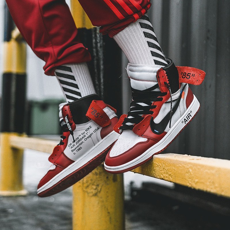 Original classic Nike Air Jordan 1 X Off White AJ1 L Limited Edition  Limited Men | Shopee Philippines