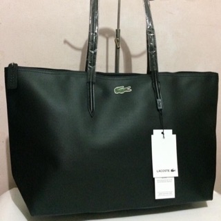authentic lacoste tote bag