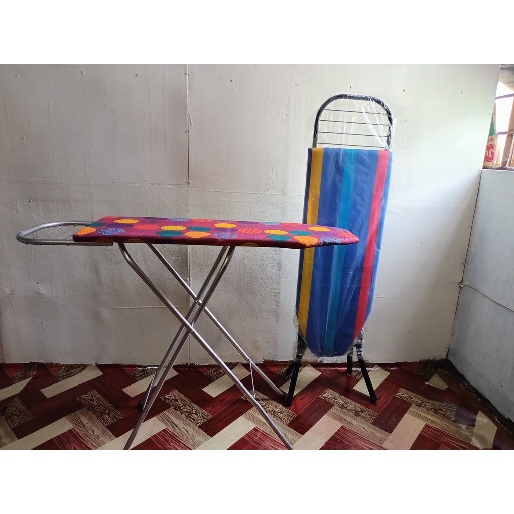 adjustable-ironing-board-ibs-s32-cover-with-pad-foam-wit-metal-stand