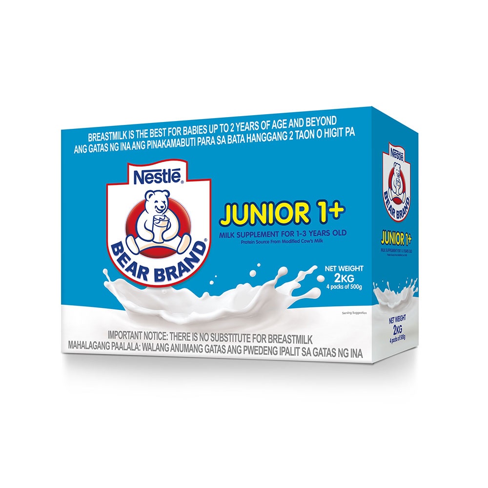 Bear Brand Junior Milk Supplement For Children 13 Years Old 2kg