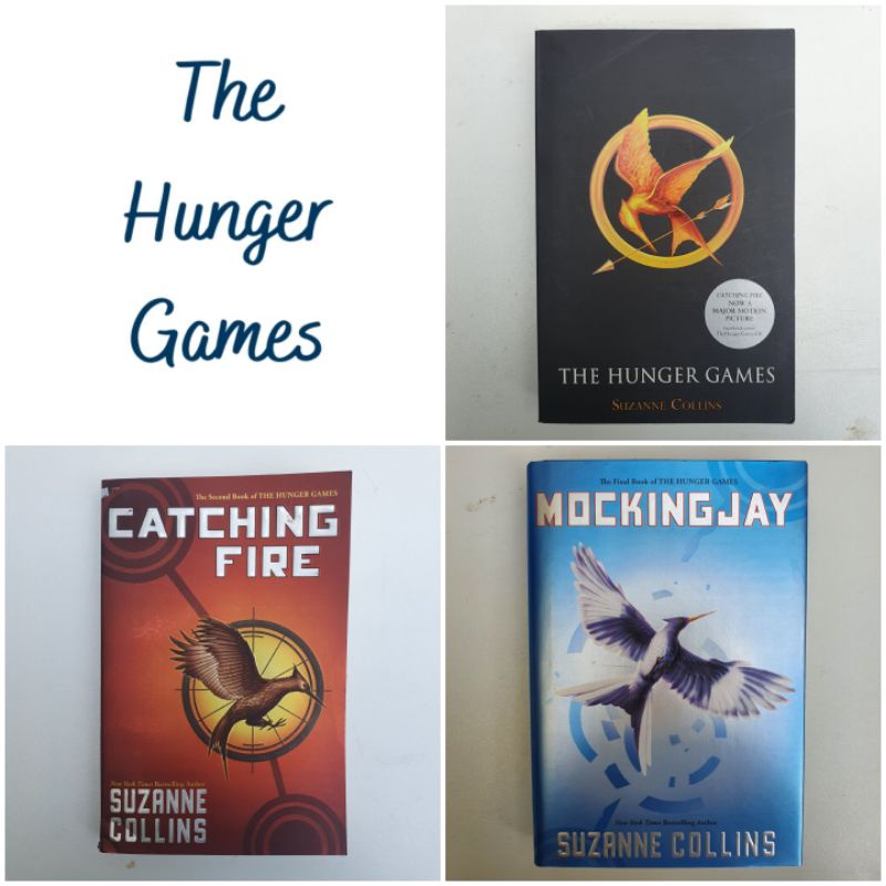 Suzanne Collins The Hunger Games Catching Fire Mockingjay Paperbacks And Hardbounds Shopee Philippines