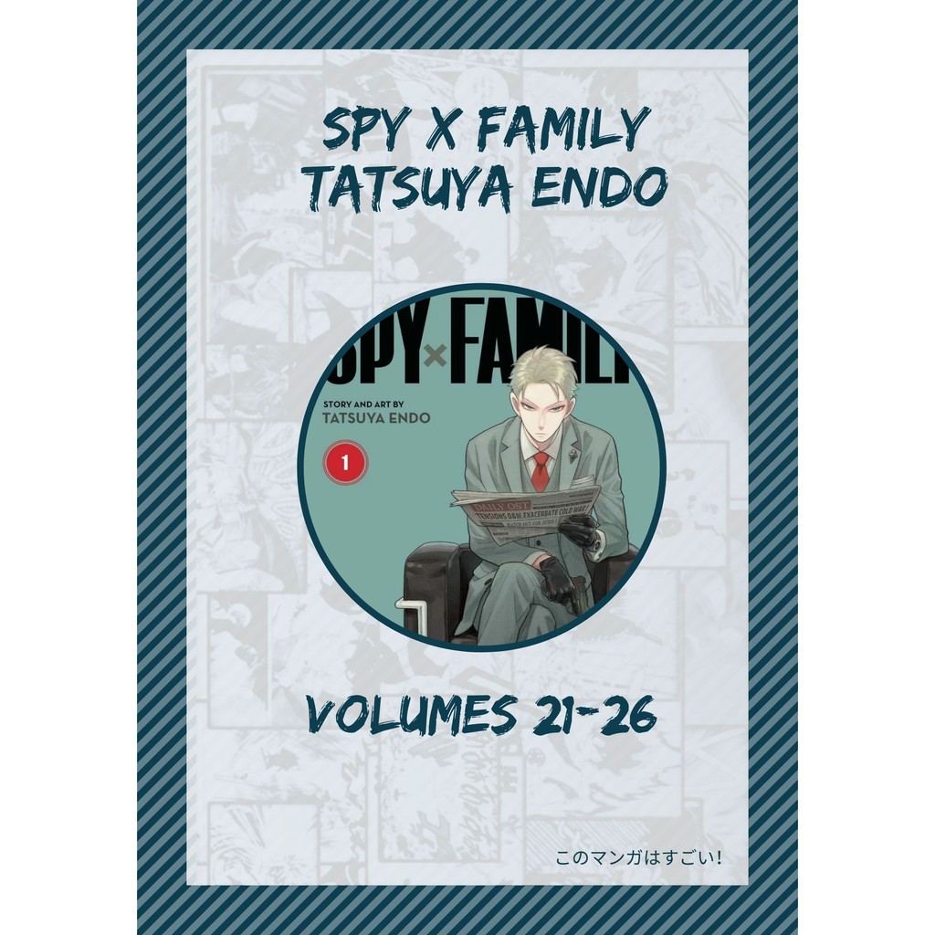 Spy x Family Volumes 1-6 English Text Manga | Shopee Philippines