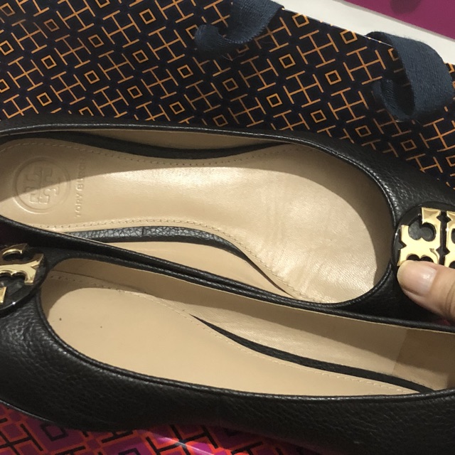 tory burch claire ballet flats