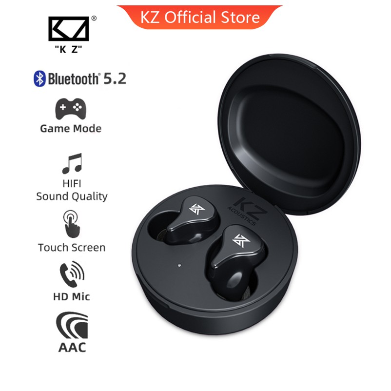 KZ Z1 Pro Bluetooth Wireless Earphones Microphone Gaming Headset 5.2 Waterproof Sports Shopee