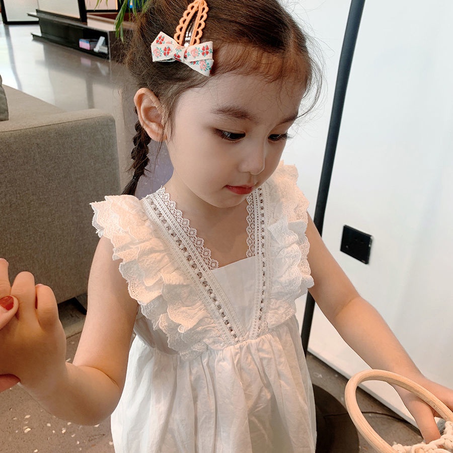 plain white childrens dresses