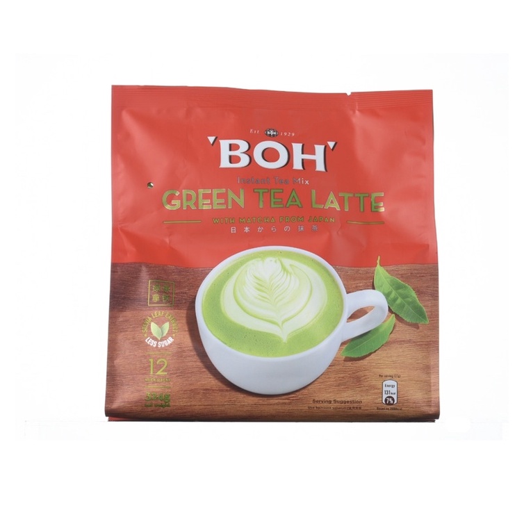 BOH Green Tea Latte with Matcha from Japan Shopee Philippines