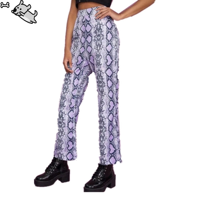 tight bell bottom pants