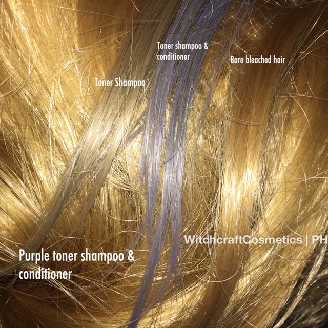 Purple Keratin Toner Conditioner For Blondes Gray Color Hair