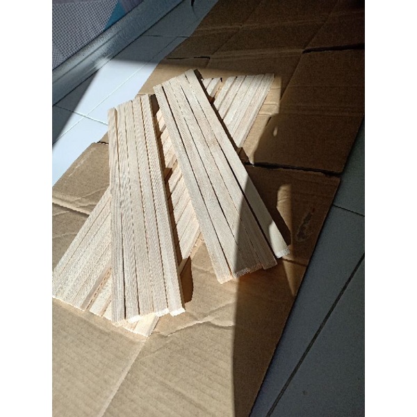 Palochina Wood Strips 1 2 X 1 X 1ft 2ft Or 3ft Pinewood Shopee Philippines