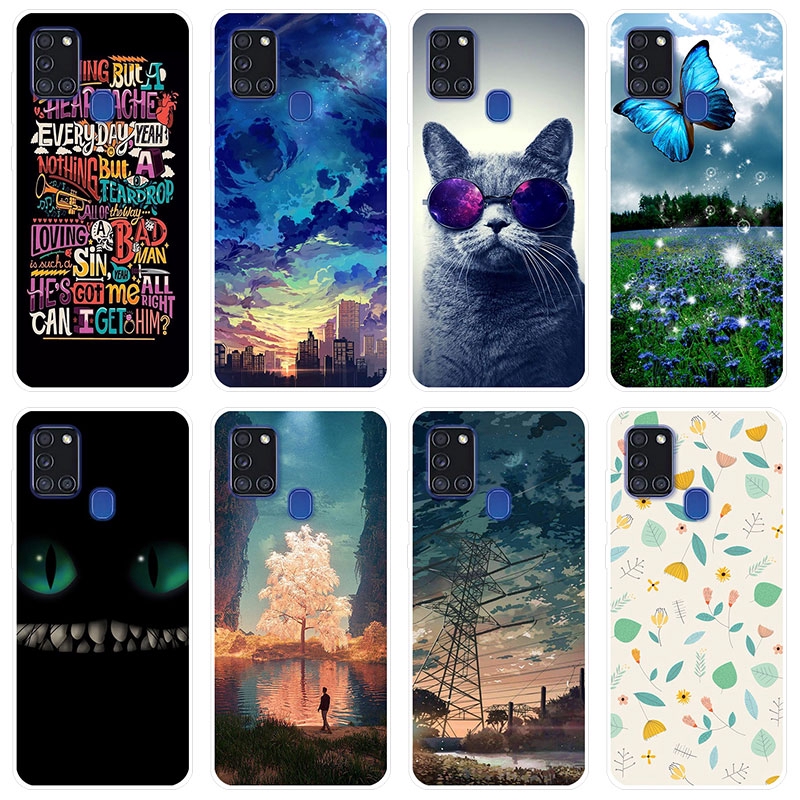 Samsung Galaxy A21S Case Silicone TPU Back Cover Samsung GalaxyA21S A21
