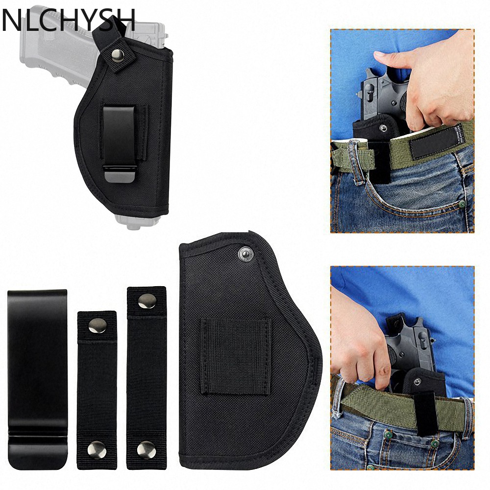 Universal Tactical Gun Holster Concealed Carry Holsters Belt Metal Clip ...