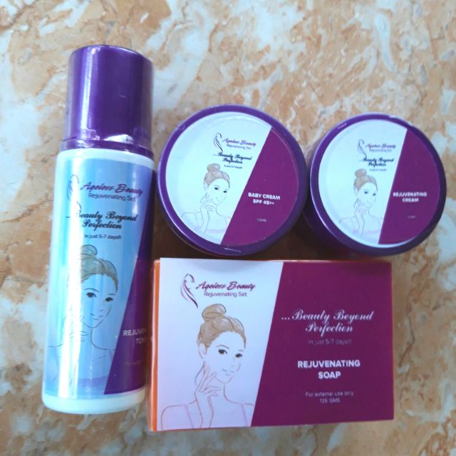 beauty products set