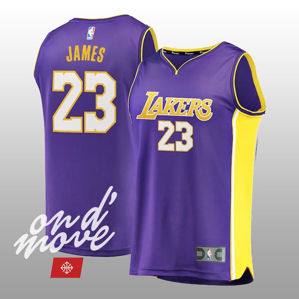 new lakers jersey purple