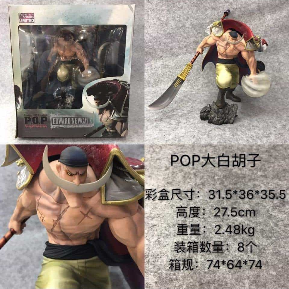 Pop Maximum One Piece Edward New Gate Whitebeard Action Figure Shopee Philippines