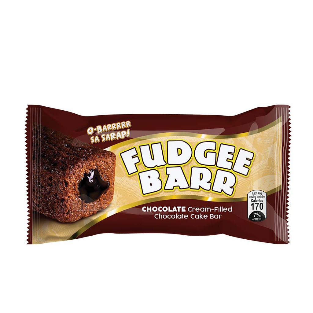 Fudgee Barr Chocolate 10 Pieces 40g Shopee Philippines