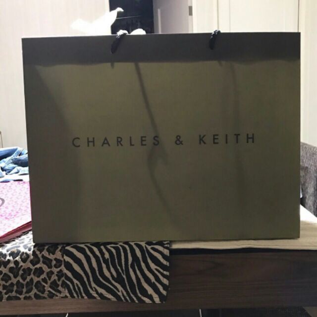 charles and keith paper bag