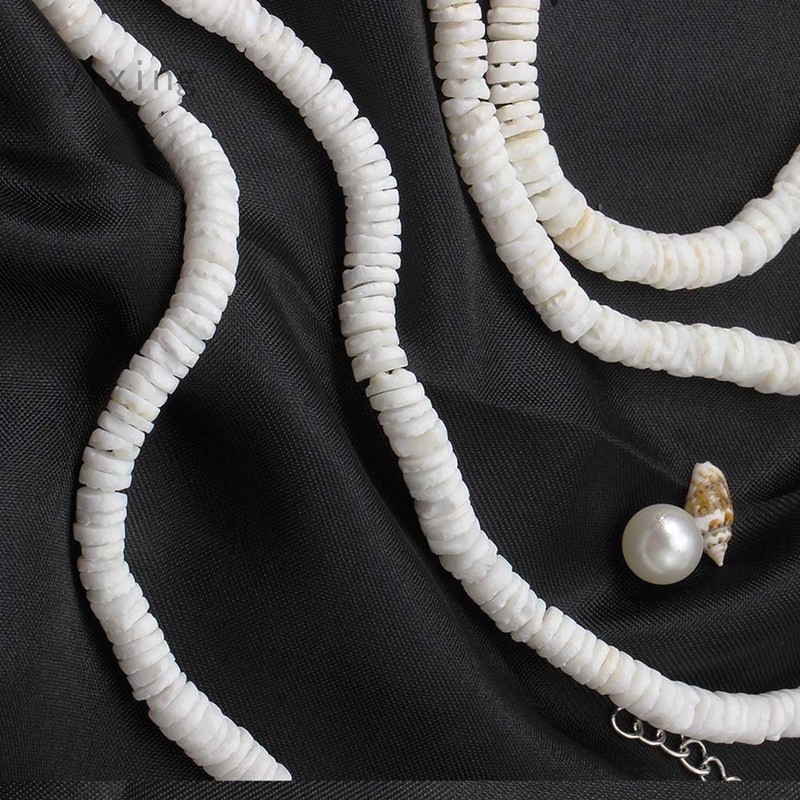 Yixing 14 24 Inches Natural Puka Shell Chain Choker Necklace For Women Girls Jewelry Gifts Shopee Philippines