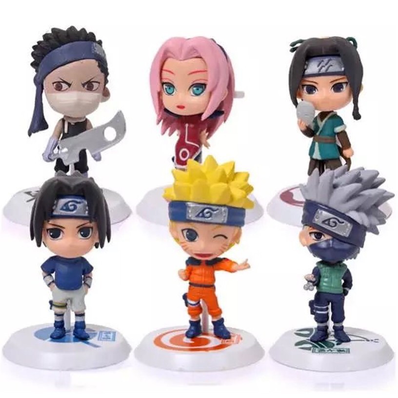 Retailmnl Anime Mini Figures Collectible Naruto Set Collection | Shopee ...