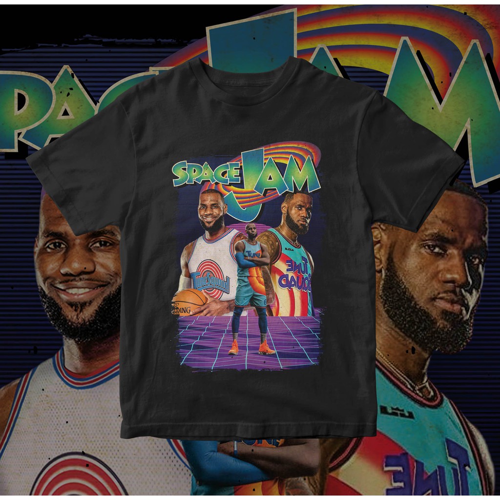 Lebron James Space Jam NBA Vintage Bootleg Tees Vintage Creator For Men