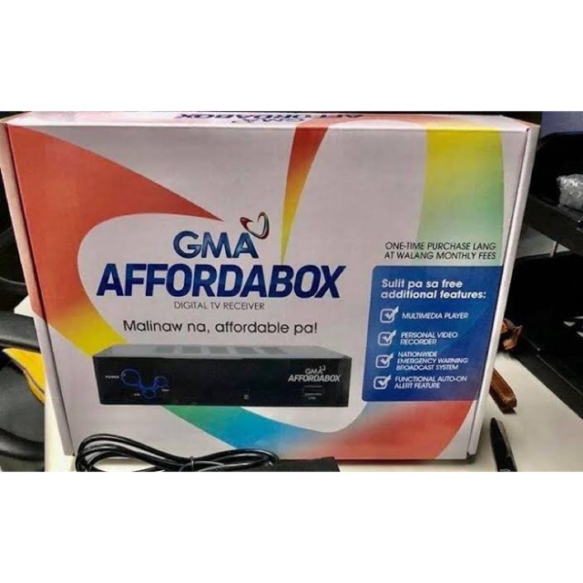 Gma Affordabox Digital Tv Receiver Shopee Philippines