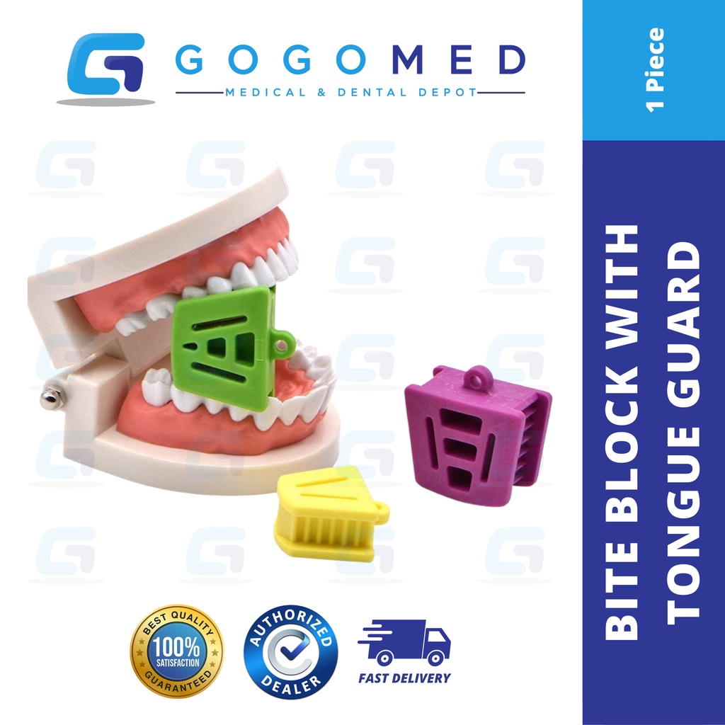 Dental Bite Block with Tongue Guard (1 Piece) Shopee Philippines