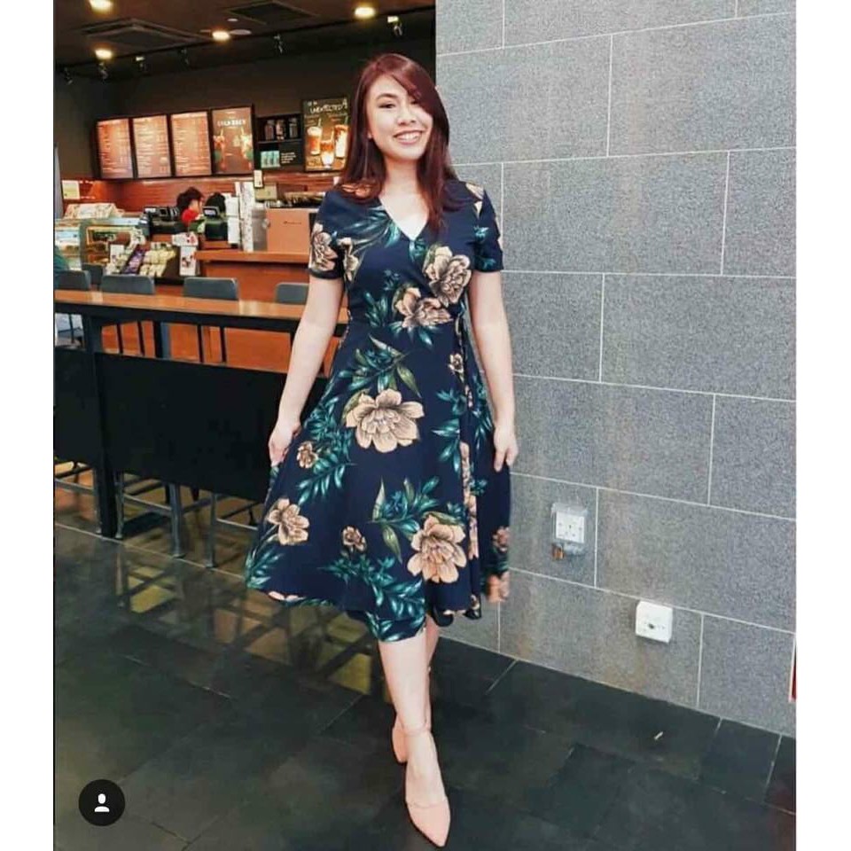 fashion floral dress  for women Shopee  Philippines