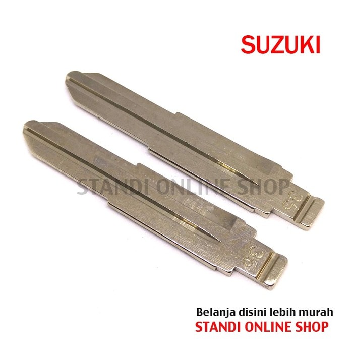 1Pc Silver Color Flip Folding Lock Key Bar for Suzuki APV Karimun Wagon