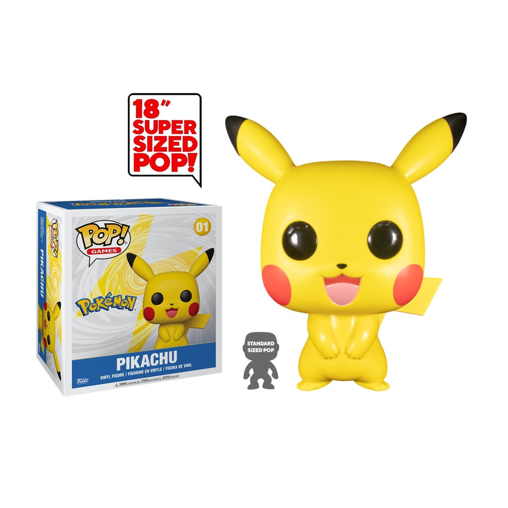 Funko Pop! Jumbo Size - Pokemon: 18 