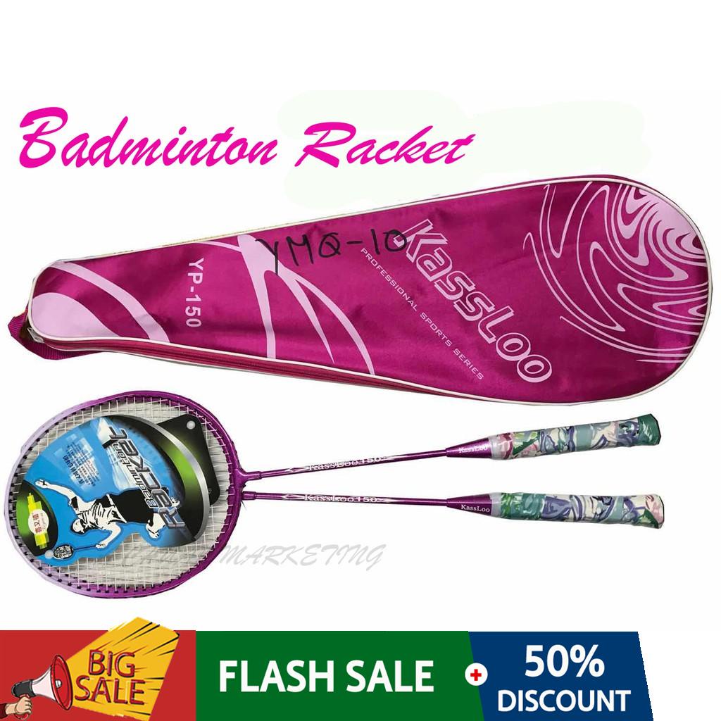☃【Spot Goods】 LOW PRICE Factory Direct Badminton Racket Light and Durable Badminton Racket YMQ-10 Shopee Philippines