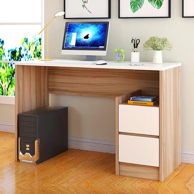 Office Desk With Drawers Computer Table Furniture Shopee Philippines